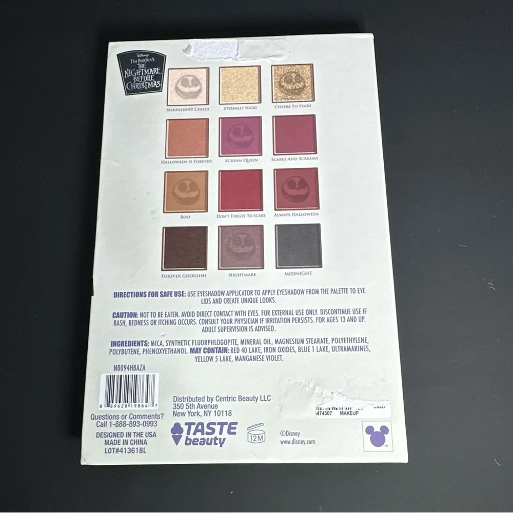 The Night Before Christmas Eye Shadow Palette
